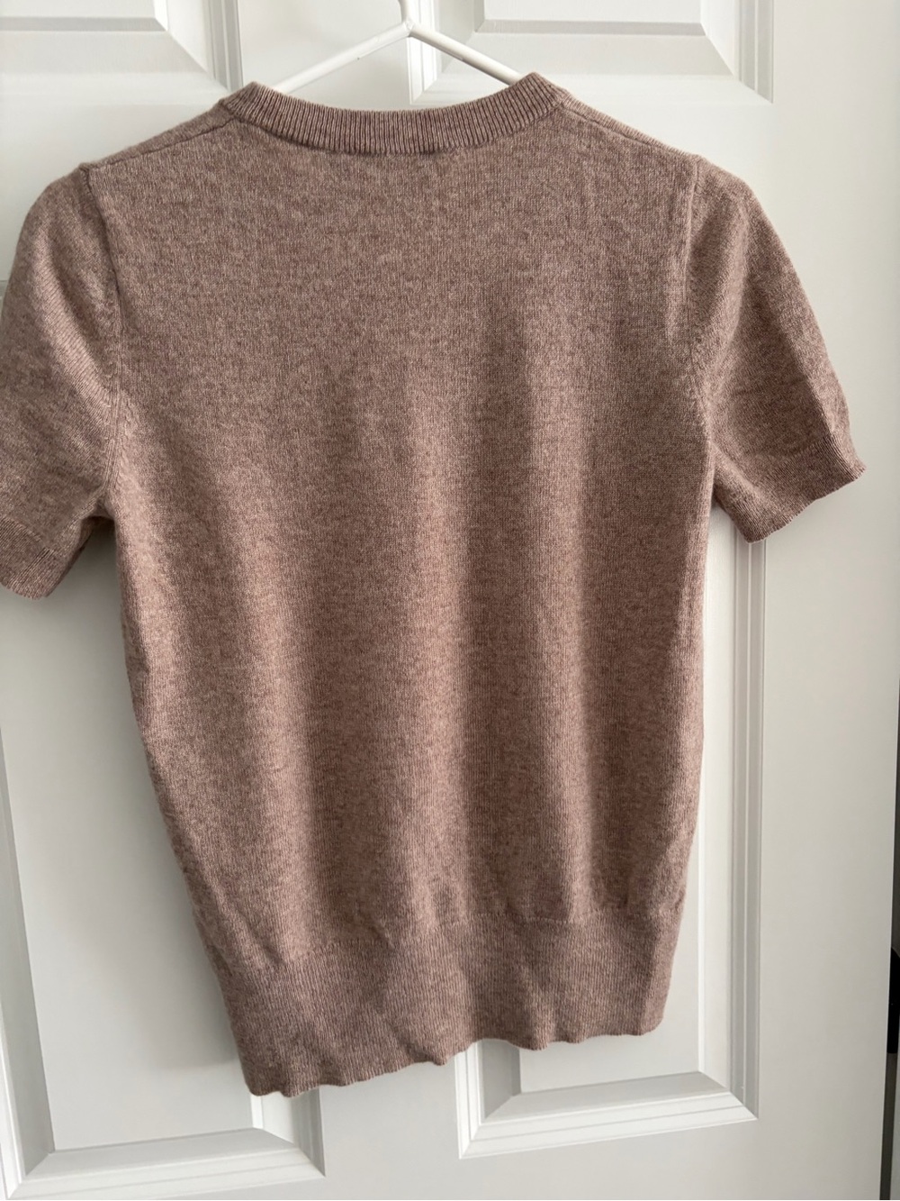Theory Cashmere Short Sleeve Sweater - Picture 2 of 5